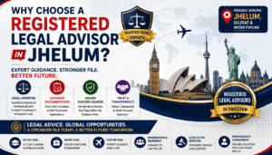 Registered visa consultant in Jhelum helping Pakistani applicants with UK, Australia, and Europe visa applications